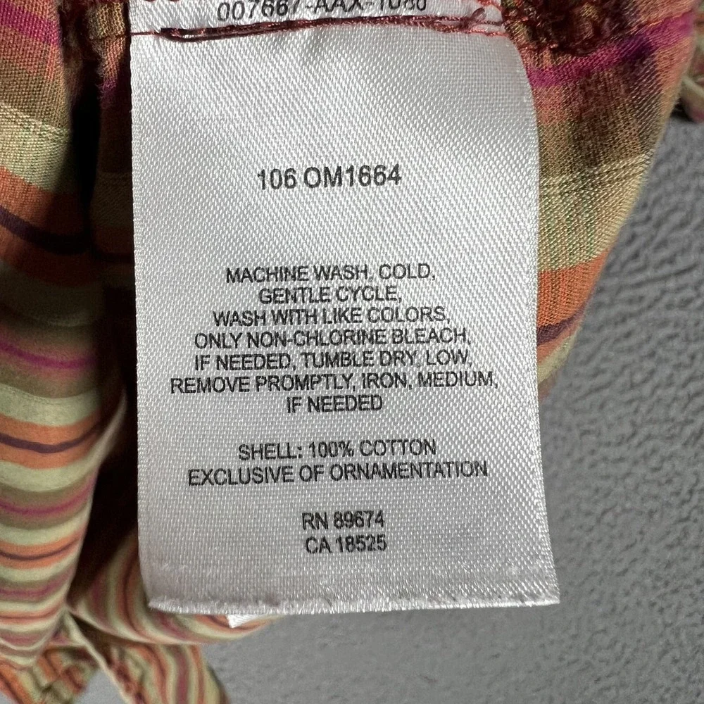 Mountain Hardwear‎ Shirt Mens XL Brown Outdoor Button Up Pocket Casual Preppy